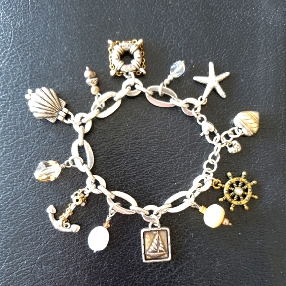 Brighton Jewelry - BRIGHTON Nantucket Charm Bracelet. RETIRED.